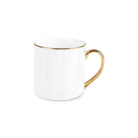 Karaca Diego Set de tasses en céramique 2 pièces, 350 ml, Multicolore