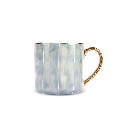 Karaca Diego Set de tasses en céramique 2 pièces, 350 ml, Multicolore