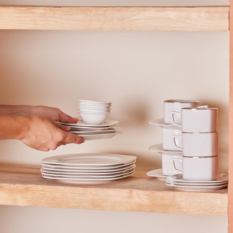 Karaca Padoca Gold Ensemble De Petit-déjeuner 26 Pièces Pour 6 Personnes