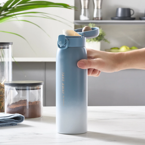 Karaca Skyfall, Thermos, 500ML, Bleu