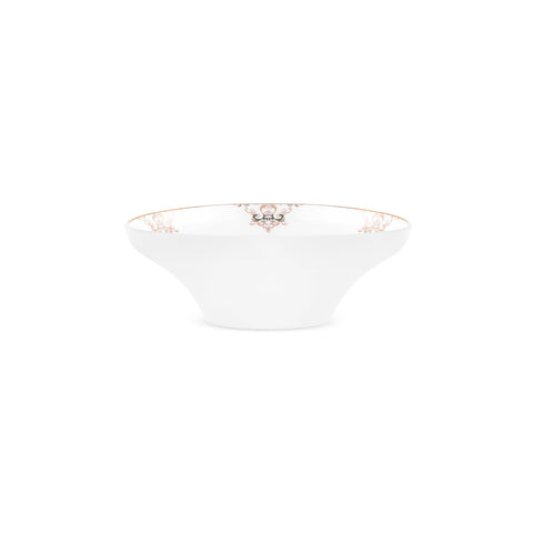 Karaca Stream Bone Andre Service de Table Noir 53 Pièces pour 12 Personnes