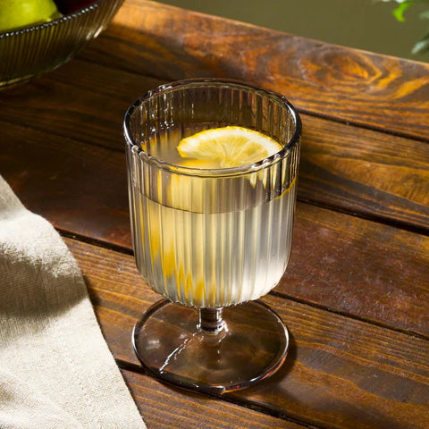 Karaca Zenith Verre à Vin, 350 ml, Gris