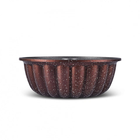 Karaca Cake Pro Lina Moule à gâteau en aluminium moulé marron, 25,5 cm