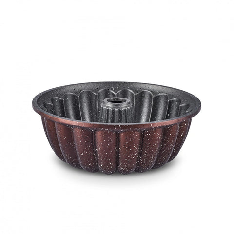 Karaca Cake Pro Lina Moule à gâteau en aluminium moulé marron, 25,5 cm