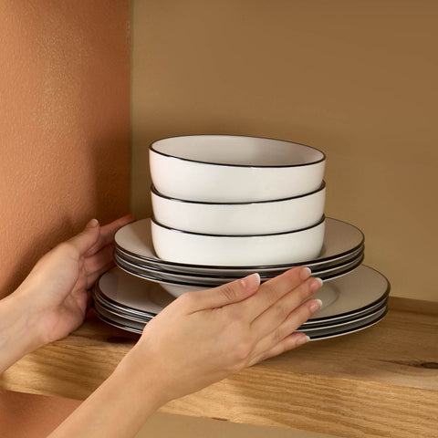 Karaca Emma service de table 30 pièces pour 6 personnes