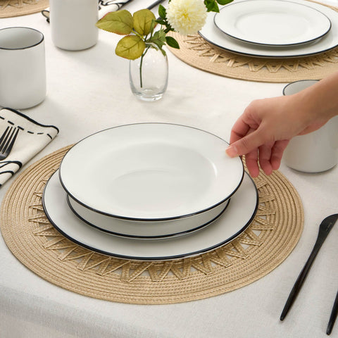 Karaca Emma service de table 30 pièces pour 6 personnes