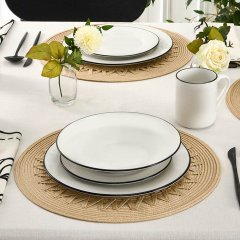 Karaca Emma service de table 30 pièces pour 6 personnes