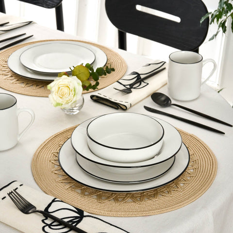 Karaca Emma service de table 30 pièces pour 6 personnes