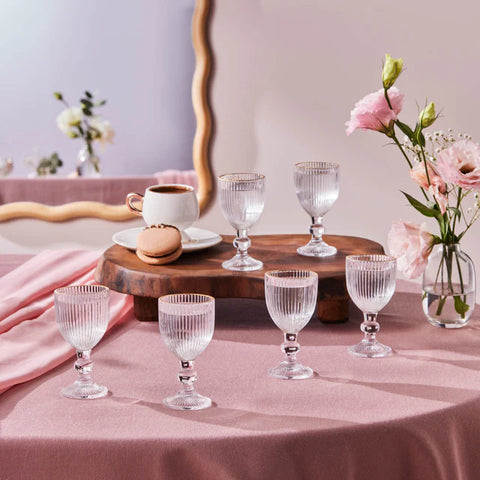 Karaca Rocco 6 Pièces Verre à Café En Or