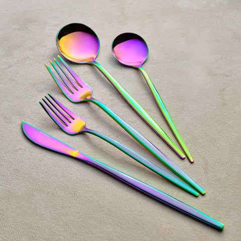 Set De Couverts Karaca Orion Rainbow Pour 12 Personnes, 60 Pièces
