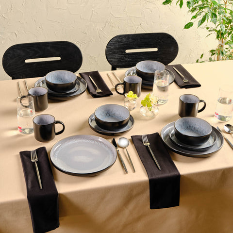 Karaca Messina Service de Table 16 Pièces pour 4 Personnes