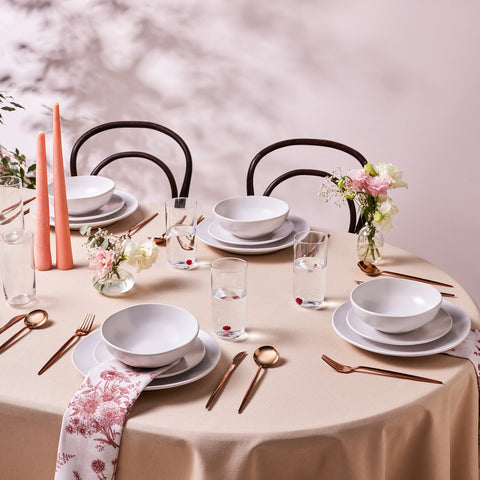Service de Table Karaca Scarlet 18 Pièces Pour 6 Personnes
