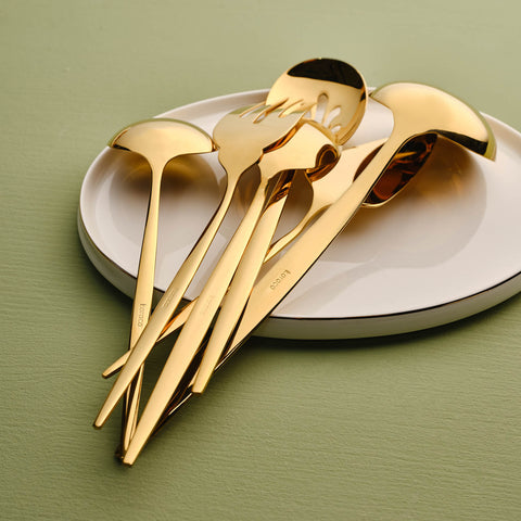 Service Set Karaca Orion Shiny Gold 7 Pièces