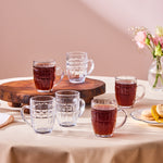Set de 6 verres à thé Karaca Winnie, 200 ml