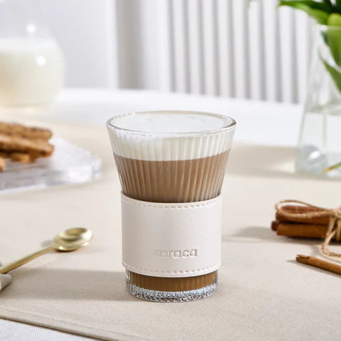 Karaca Leder Cool Touch Latte Verre 210 ml Nacré