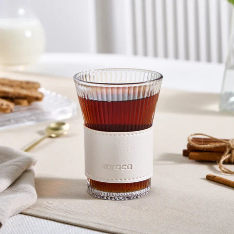 Karaca Leder Cool Touch Latte Verre 210 ml Nacré