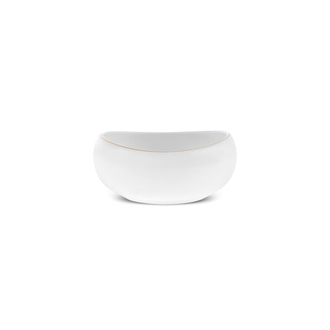 Karaca Stream Bone China Hole Gold Service de Table 24 Pièces pour 6 Personnes, Multicolore