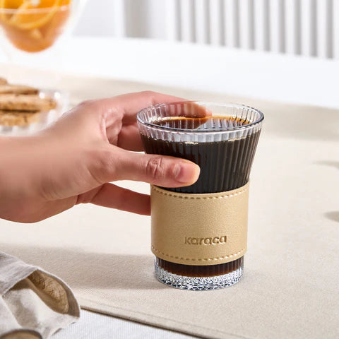 Karaca Leder Cool Touch Latte Verre 210 ml Doré