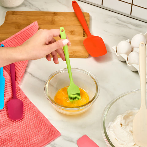 Karaca Lively Set de service en silicone 6 pièces Multicolore