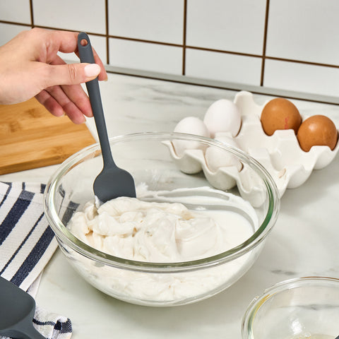 Karaca Lively Set de service en silicone 6 pièces Anthracite