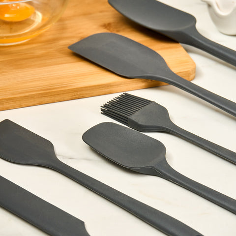 Karaca Lively Set de service en silicone 6 pièces Anthracite