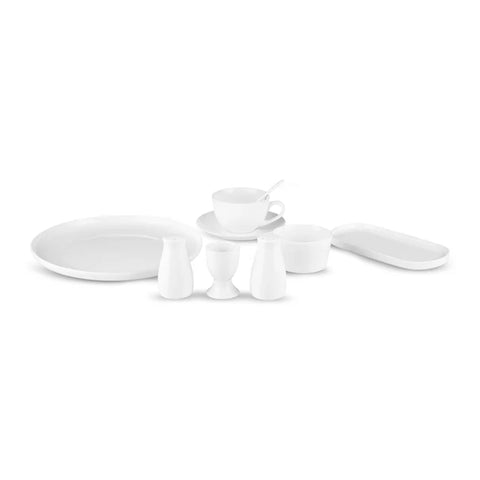Ensemble de petit-déjeuner Karaca Favaro 38 pièces pour 6 personnes