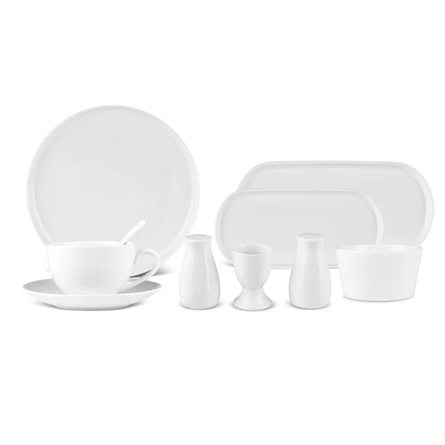 Ensemble Petit Déjeuner Karaca Globe 26 Pièces Pour 6 Personnes - Porcelaine élégante Et Pratique - 9