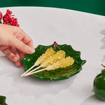 Karaca New Year Kokina assiette à snacks, 15 cm