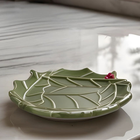 Karaca New Year Kokina assiette à snacks, 15 cm