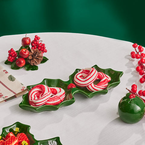 Karaca New Year 25 Kokina 18 cm Assiette à goûter 2 pièces
