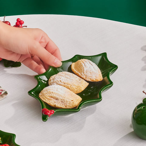 Karaca New Year Kokina Assiette en forme de bateau, 22 cm