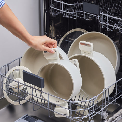 Karaca Swiss Crystal Ceramica Valenti - Batterie de cuisine 7 pièces