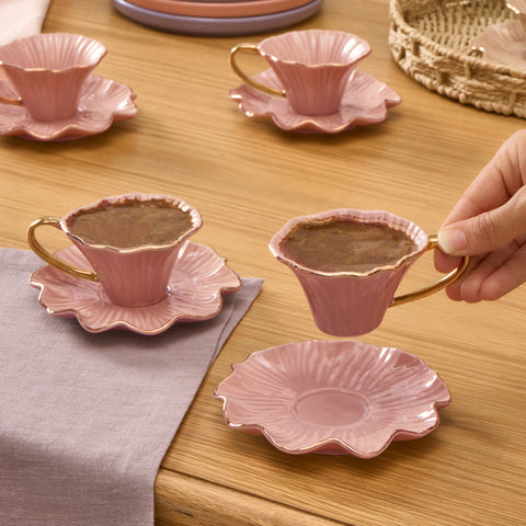 Karaca Bliss, Service de Tasses à Café pour 6 personnes, 90ML