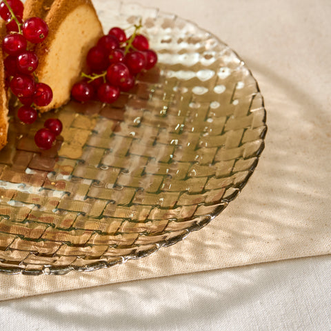 Karaca Braid Assiette à Dessert, 21 cm