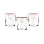 Karaca Snowy 380 ml Set de Verres à Eau 3 Pièces