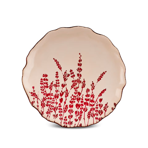 Karaca Lavande Rouge set de gâteau 7 pièces