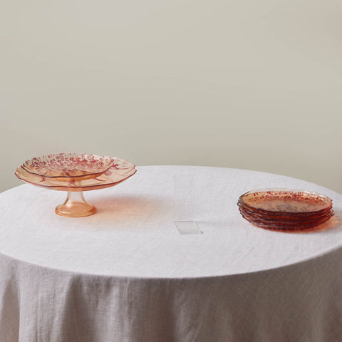Karaca Lavande Rouge set de gâteau 7 pièces