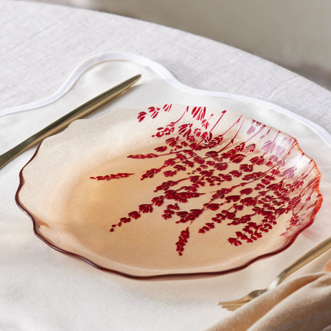 Karaca Lavande Rouge set de gâteau 7 pièces