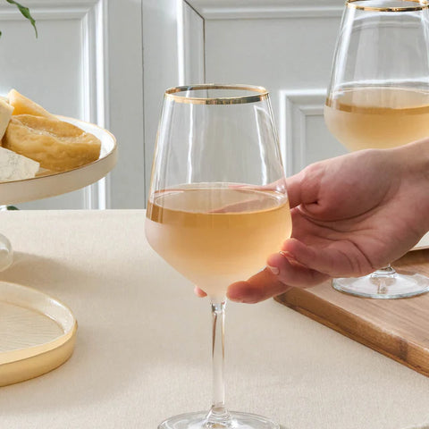 Karaca Ensemble de 3 Verres à Vin de 490 ml Jasmine