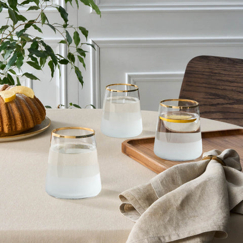 3 verres - Verre - 25 cl - Transparent 3 verres - Verre - 25 cl - Transparent