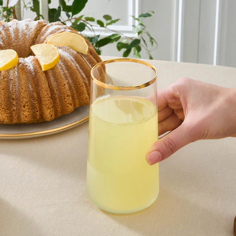 Karaca Ensemble de 3 Verres à Boisson de 520 ml Jasmine
