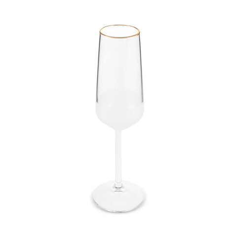Karaca Ensemble de 3 Verres à Champagne de 195 ml Jasmine