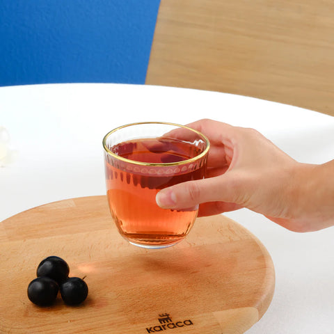 Karaca Charm Set de Verres à Eau 6 pièces, 295ml