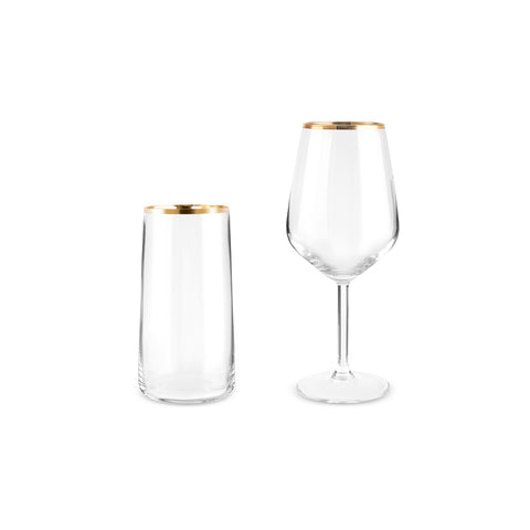 Set De Verres Karaca Orlando 12 Personnes, 25 Pièces