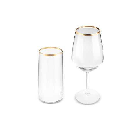 Set De Verres Karaca Orlando 12 Personnes, 25 Pièces