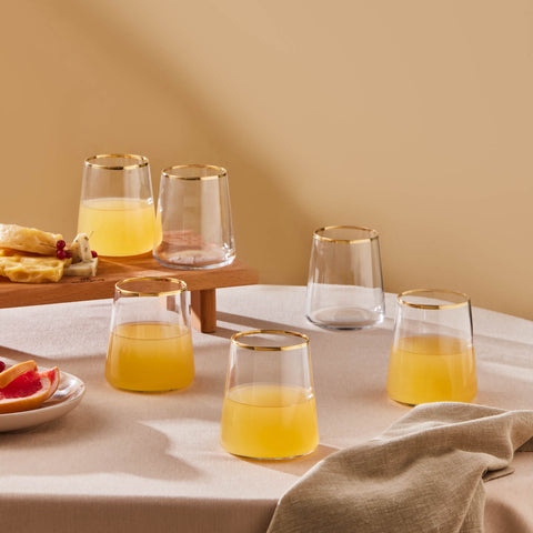 Karaca Orlando 420 Ml Set De 6 Verres À Eau