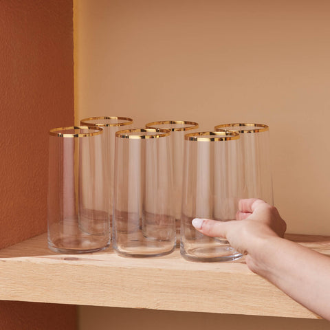 Karaca Orlando 520 Ml Set De 6 Verres À Boisson