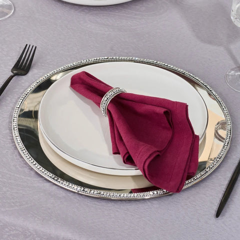Karaca Home Majesty Anneau de Serviette 4 Pièces