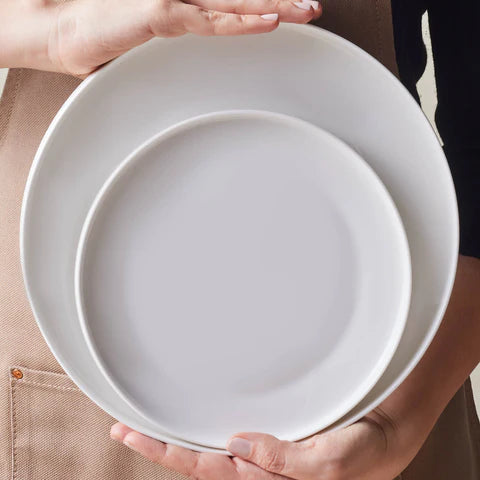 Karaca Streamline New Saturn Service De Table Blanc 24 Pièces, 6 Personnes