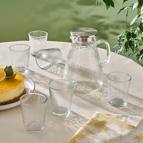 Ensemble de Verres Karaca Luminous 7 Pièces Transparent